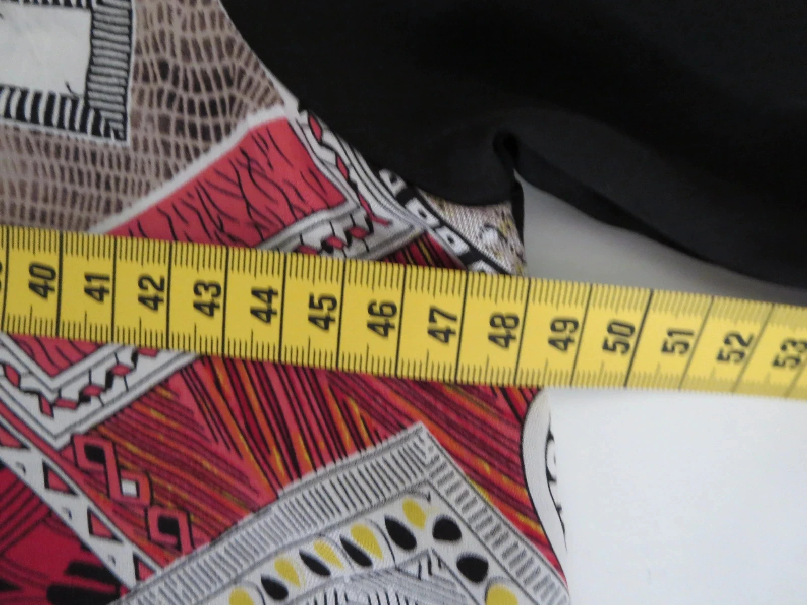 Blouse chic noire à motifs géométriques M&S Mode – T42 – Neuve avec étiquette – photo 5